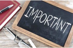 chalkboard image with the words "you are important" 