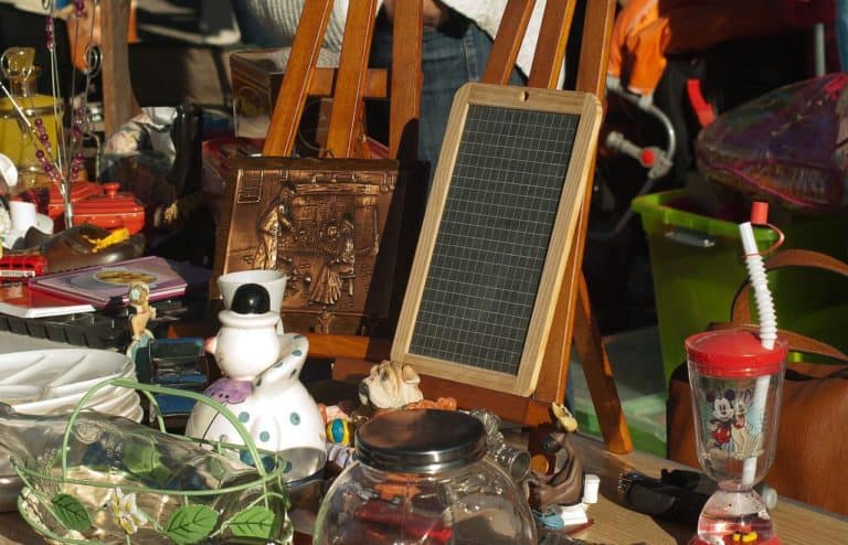 items sitting on a table