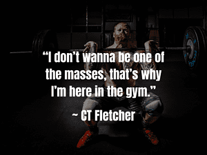 man working out