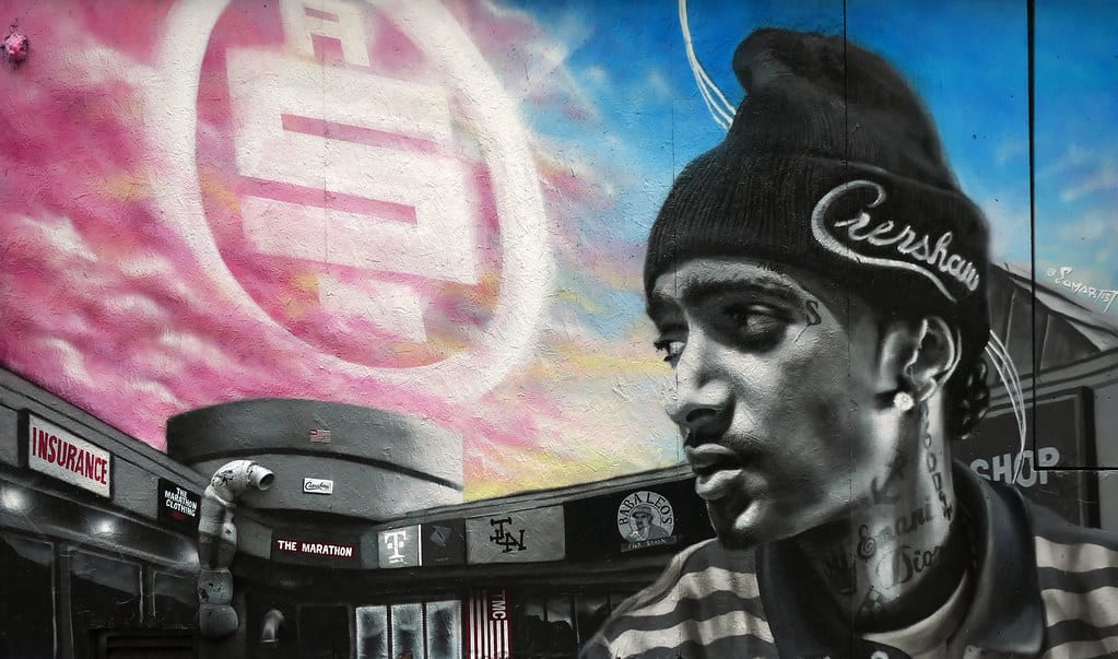 nipsey hussle mural