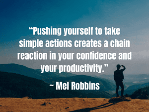 motivational mel robbins quote