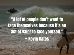 man reading kevin gates quotes