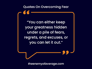 quote on overcoming fear