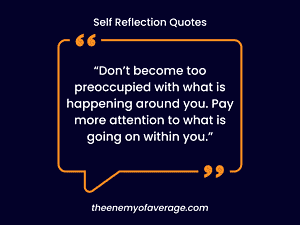 self reflection quote