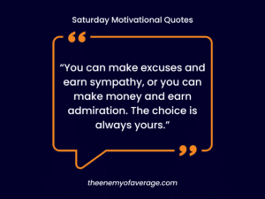 blue background full of saturday motivational quotes