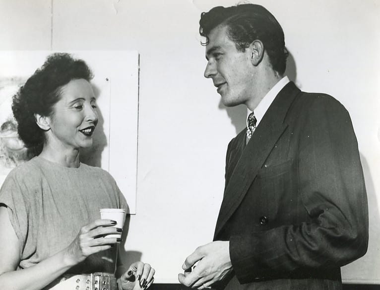 anais nin talking to a man