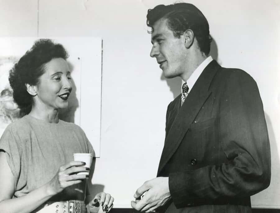 anais nin talking to a man
