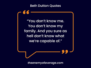 savage quote from beth dutton