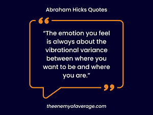 quote from abraham hicks