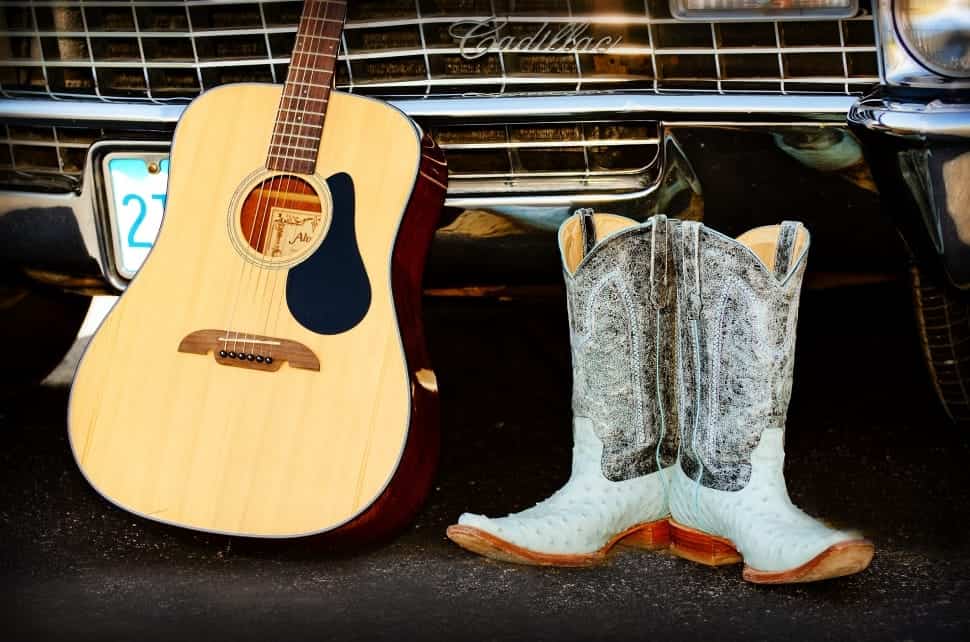 guitar and boots
