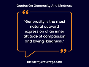 kindness quote on blue wall