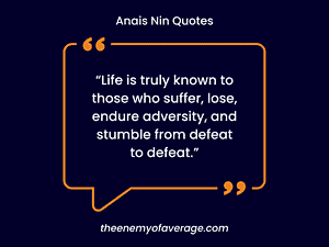 anais nin quote