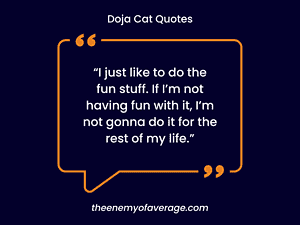 doja cat quote