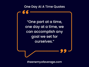 quote on blue background