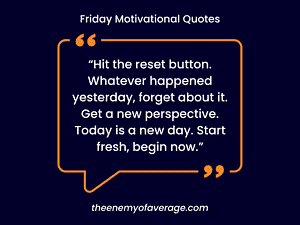 friday motivational quote