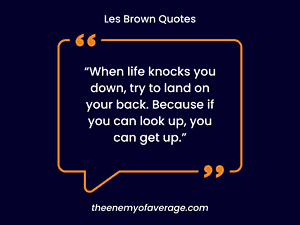 les brown quote