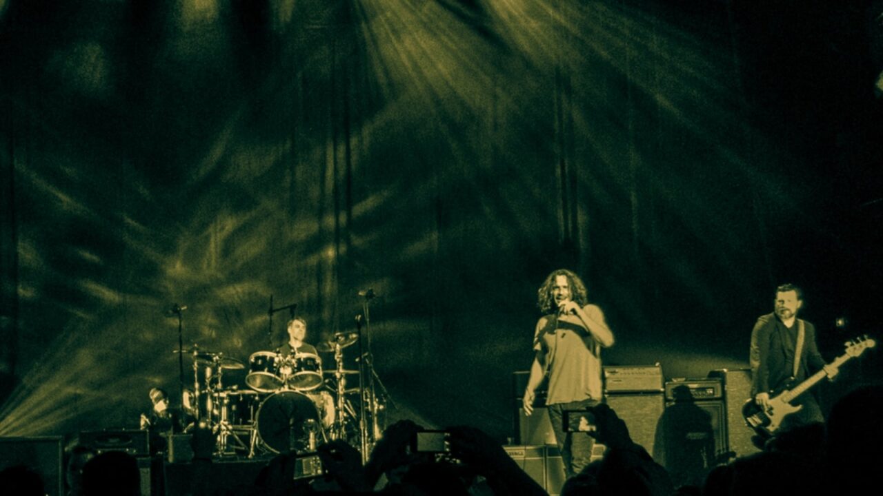 Soundgarden performing live at Paramount Theatre, Seattle (2013).