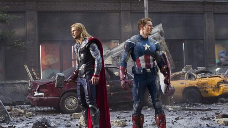 The Avengers Chris Evans, Chris Hemsworth superhero teams