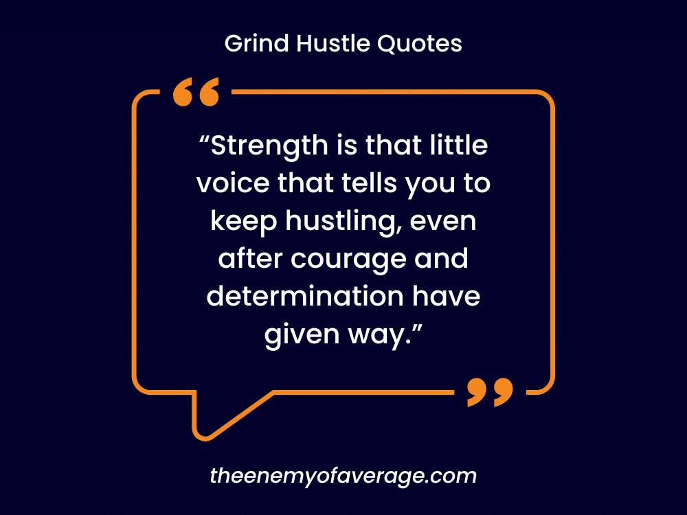 hustle quote