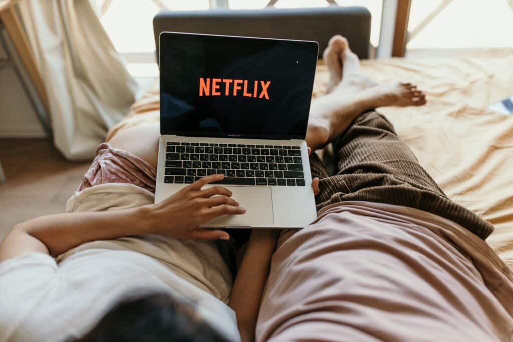 couple watching TV