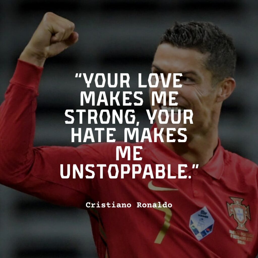 cristiano ronaldo on the field