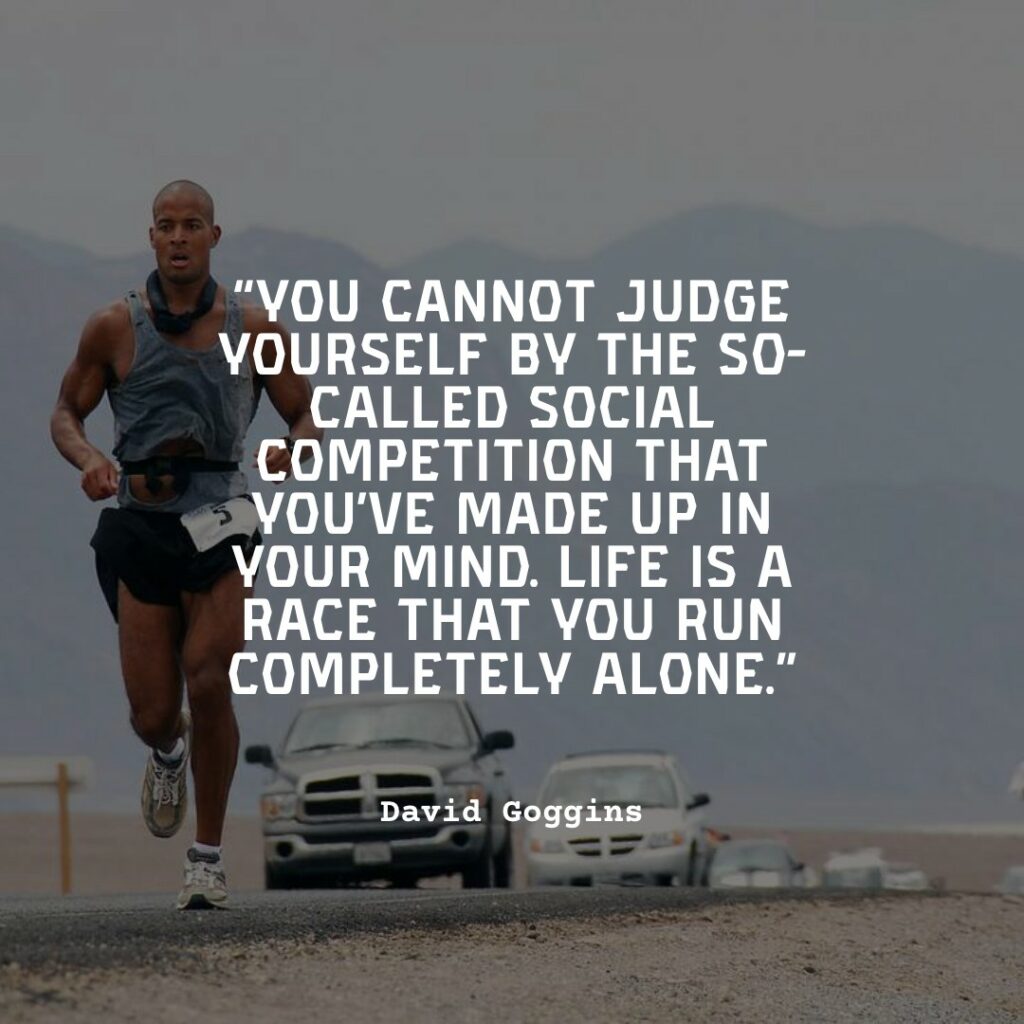 david goggins running in the desert