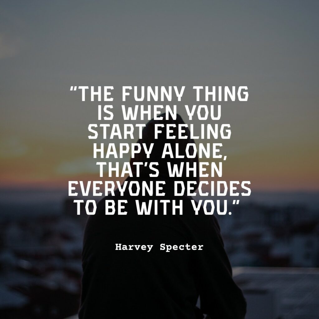 man feeling alone