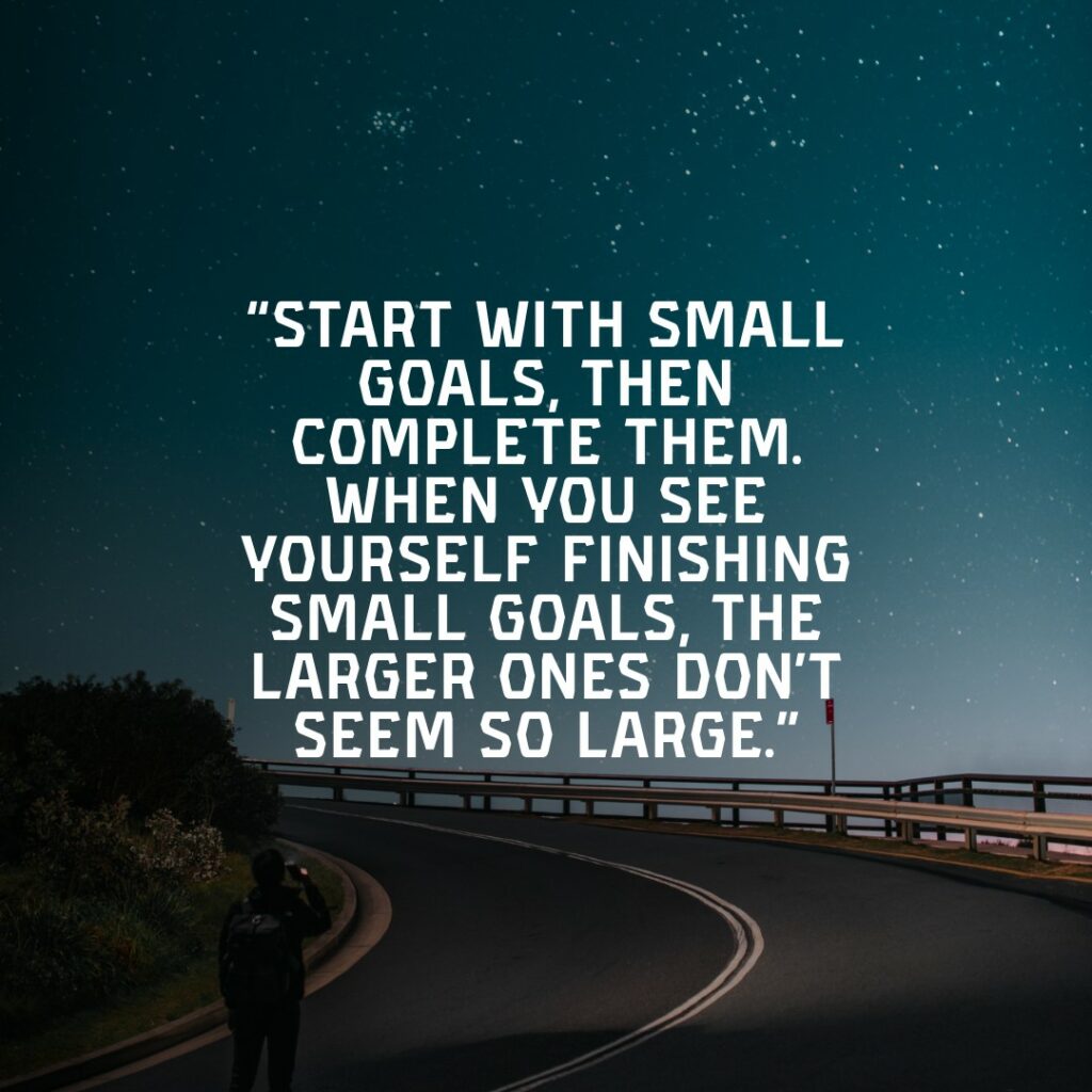 finish strong quote in the sky
