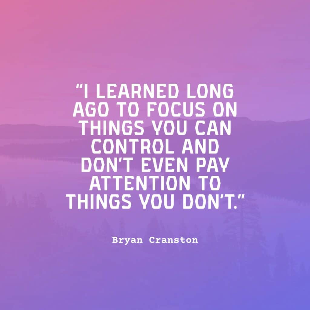 quote about focusing on yourself