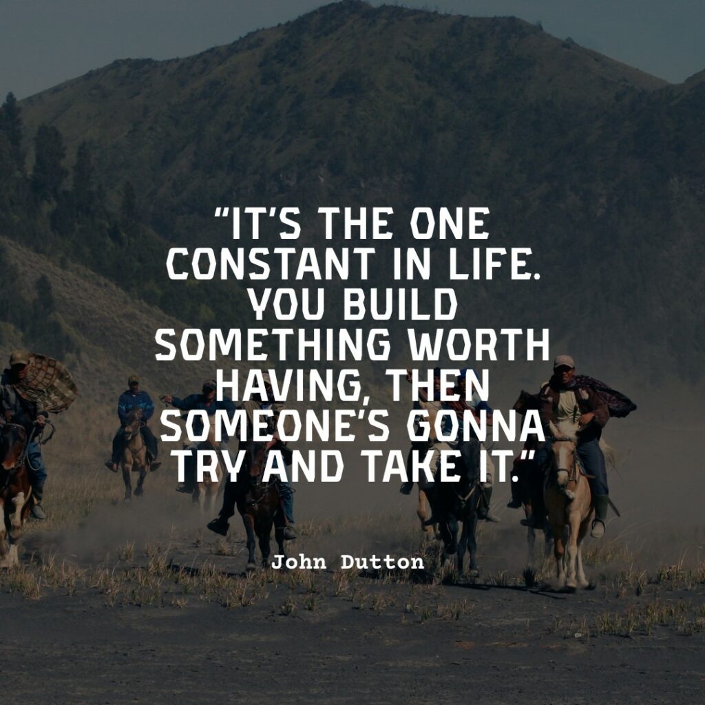 horses on a ranch