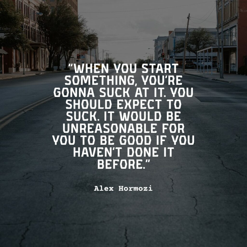 motivational alex hormozi quote