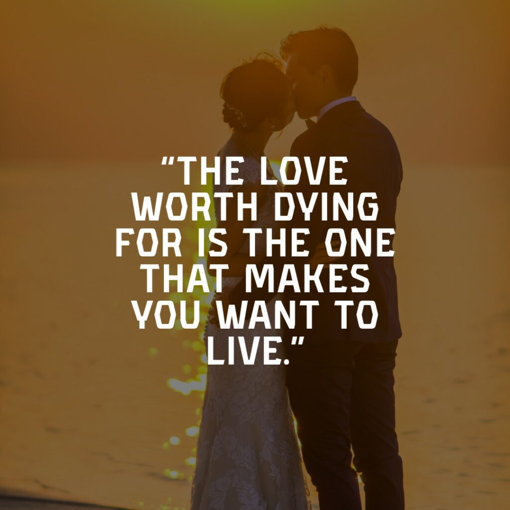 couple kissing