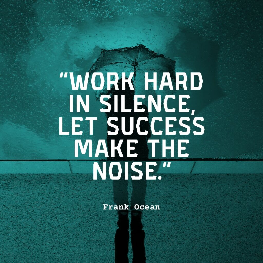 move in silence quote