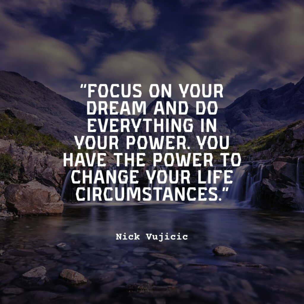 quote by nick vujicic