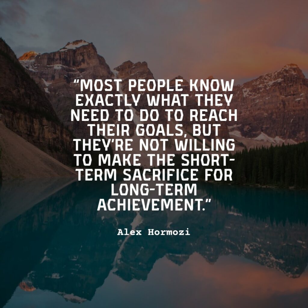 alex hormozi quote