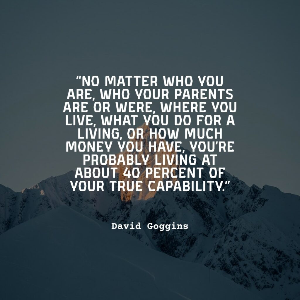 david goggins quote
