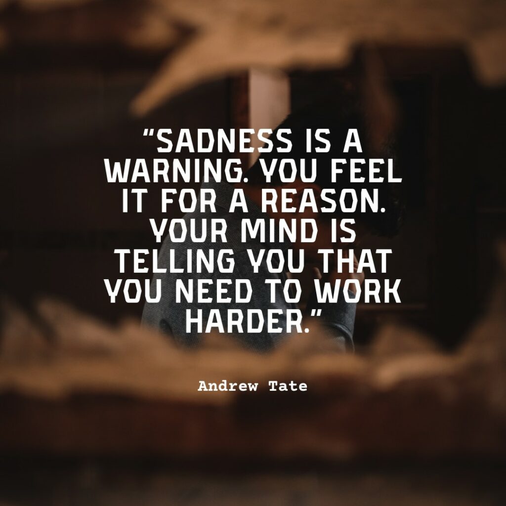 man feeling sad