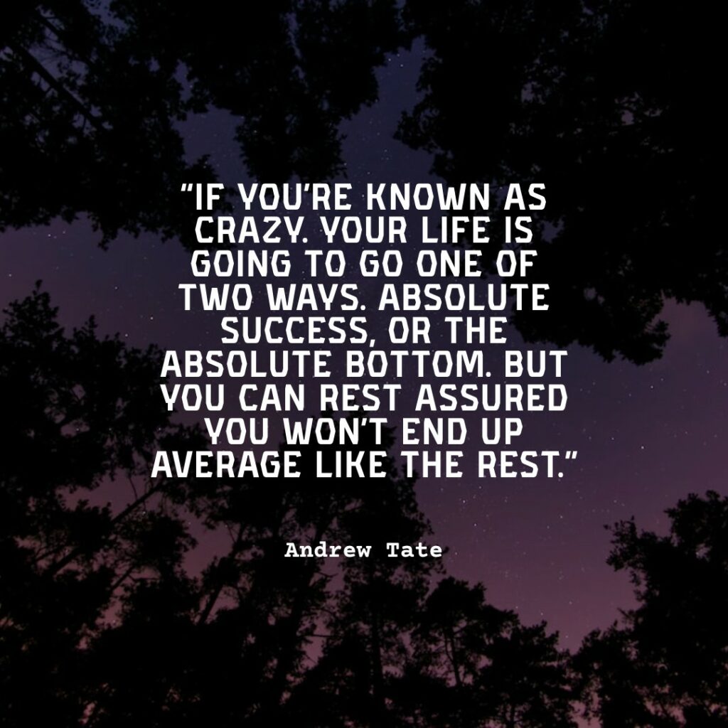 andrew tate quote
