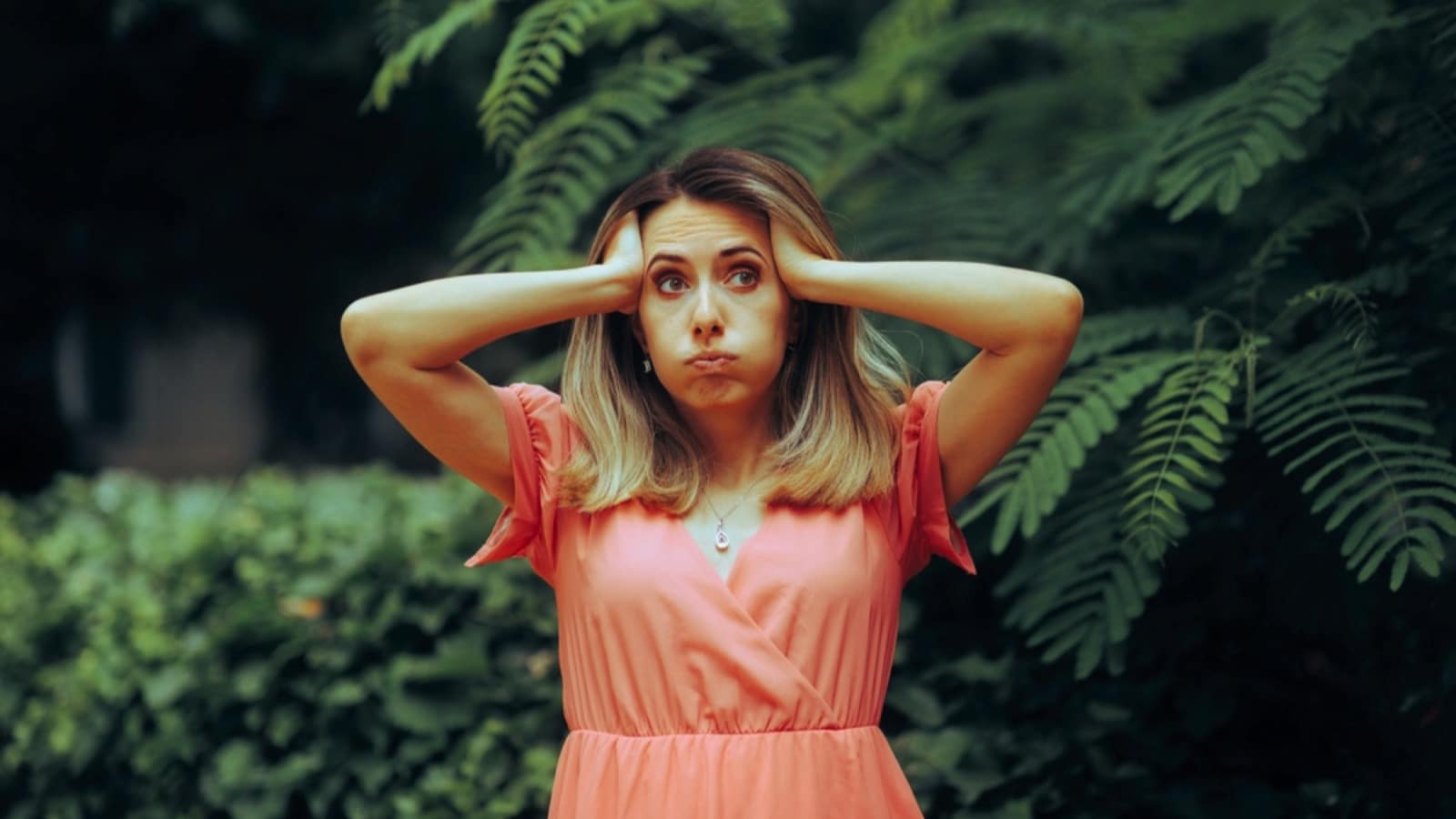 Frustrated woman