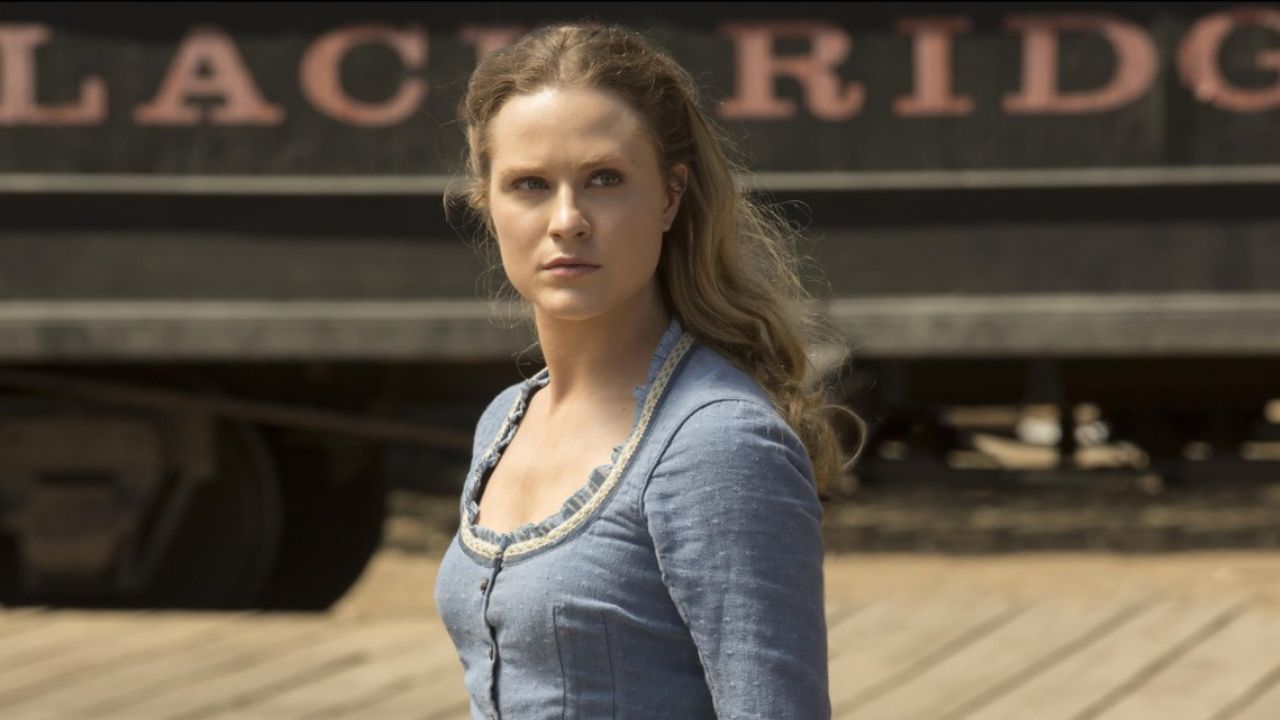 Evan Rachel Wood in Westworld