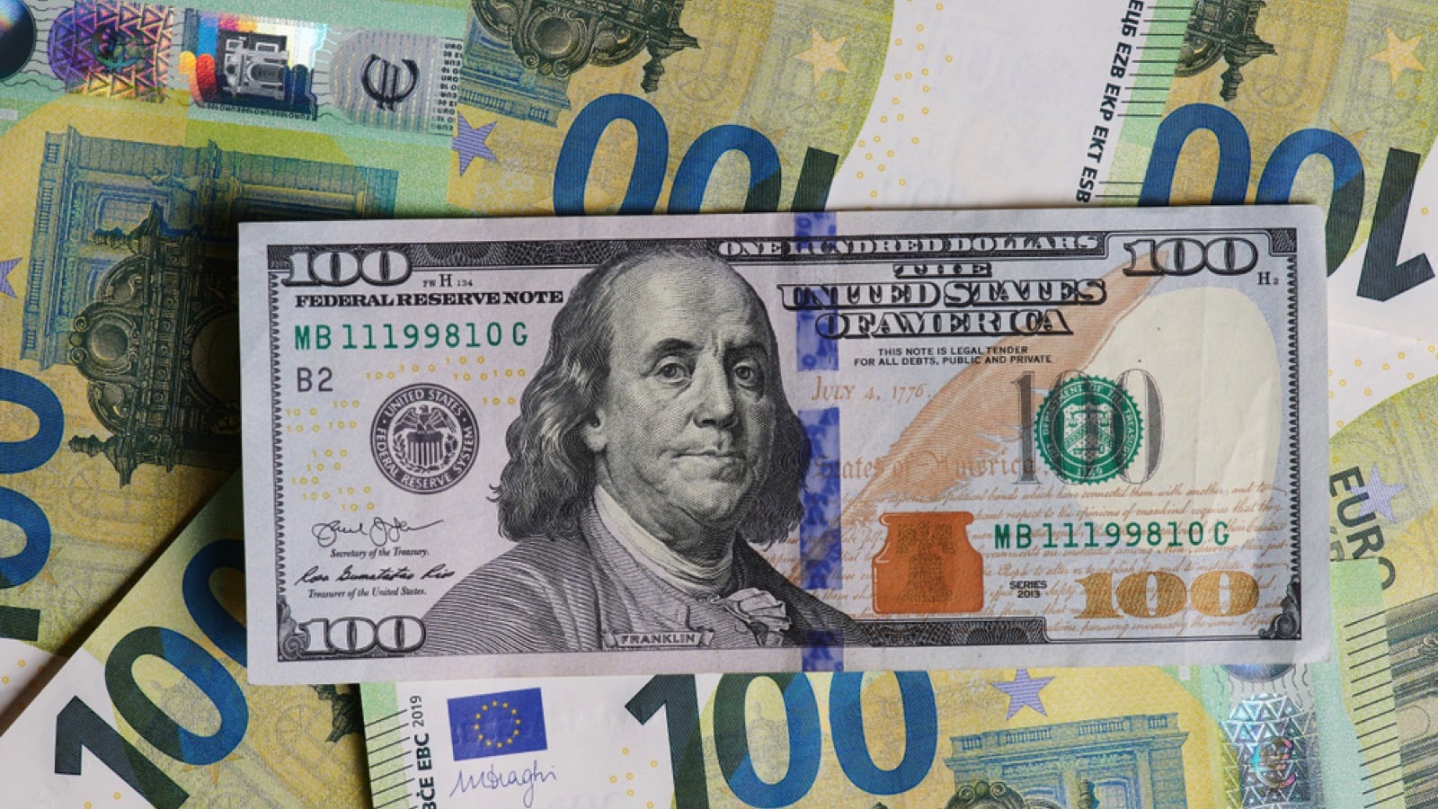 Benjamin Franklin in rupee note