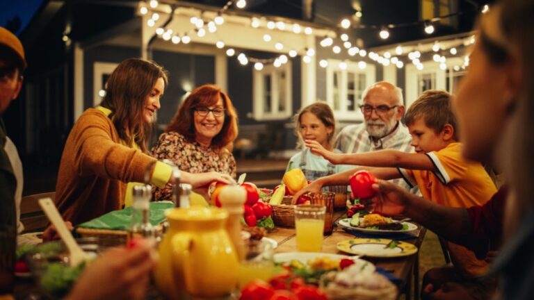 Dinner with family