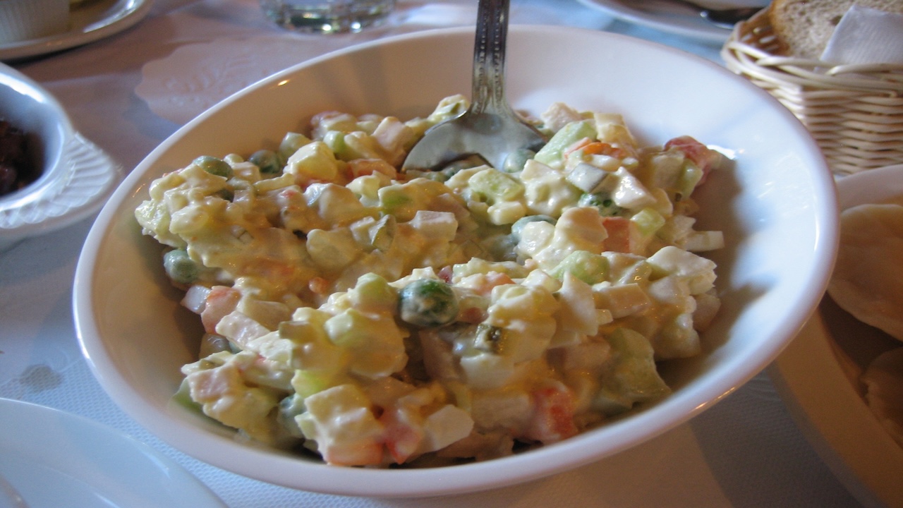 potato salad Spanish Russian salad