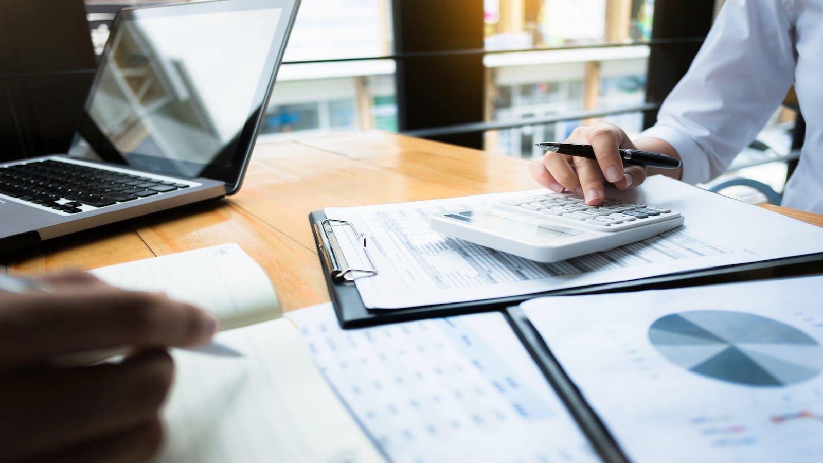 business audits and expenses concept.