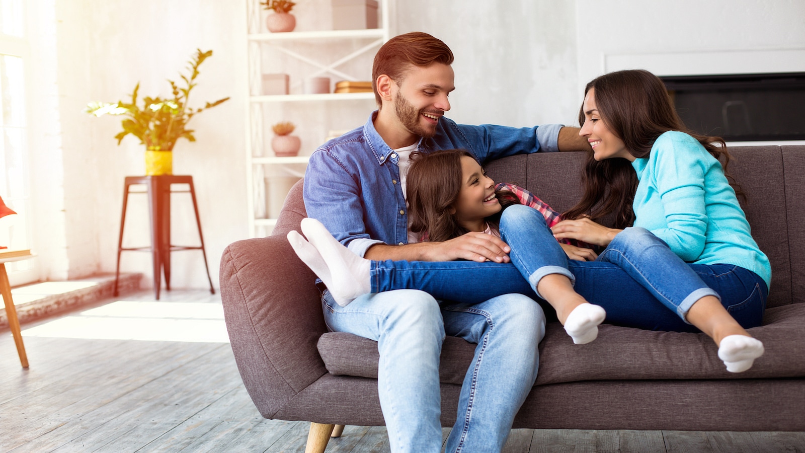 family spending quality time together