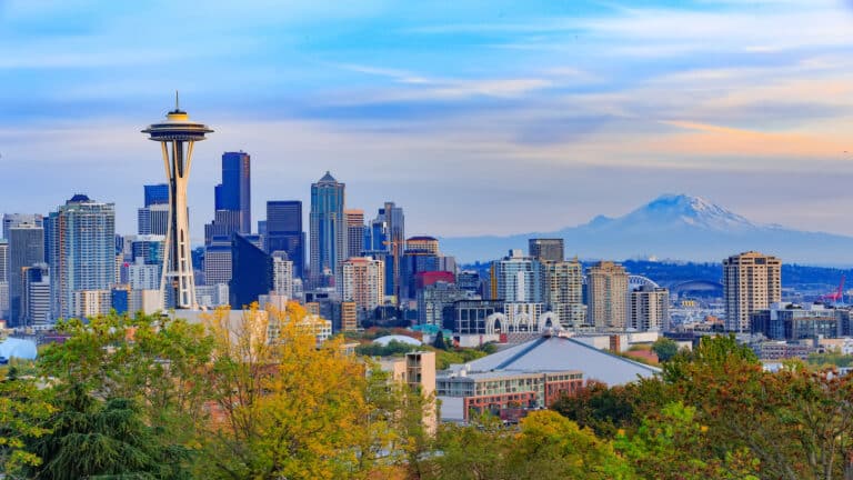 seattle washington skyline.