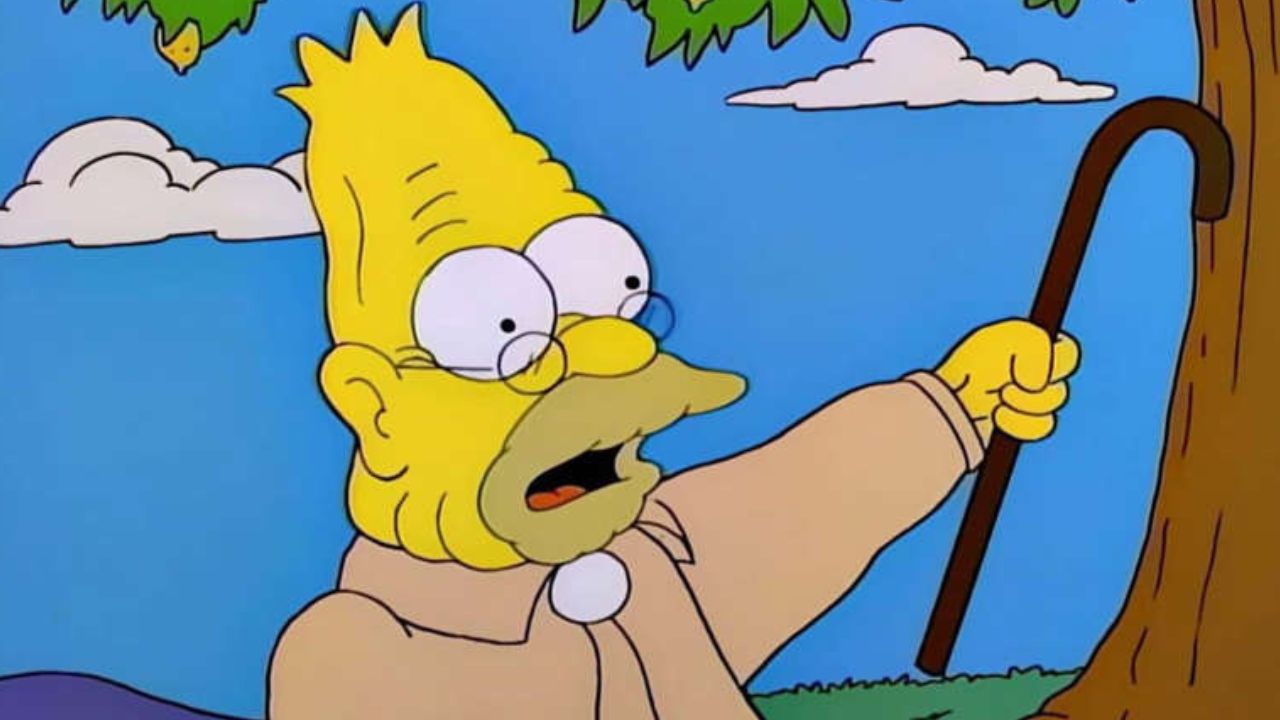 The Simpsons Grandpa Abe