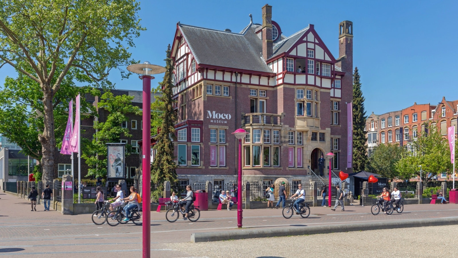 Moco Museum Amsterdam Netherlands.