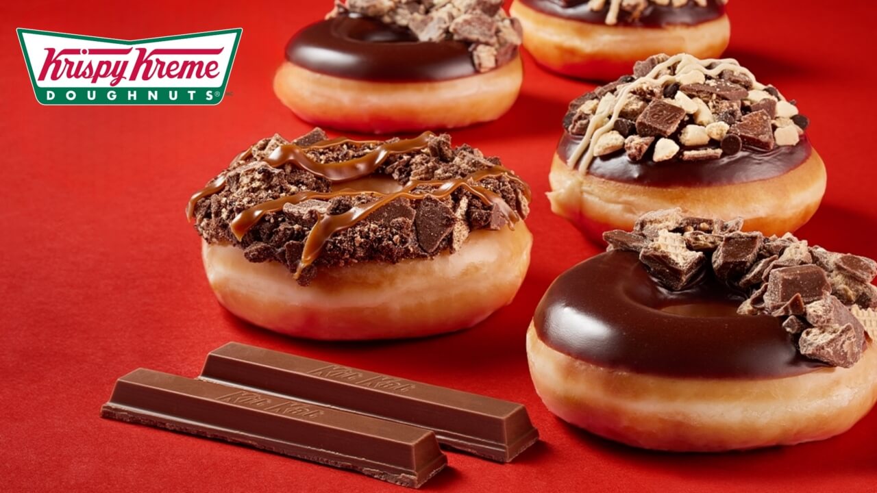Kit Kat Krispy Kreme donuts