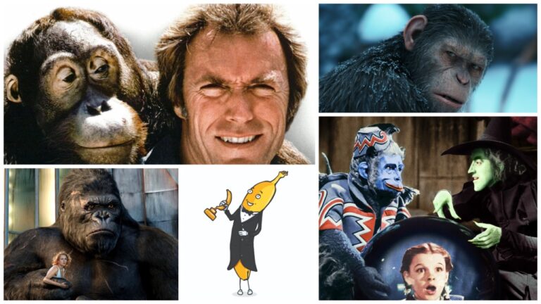 Simian Cinema, best monkeys and apes in movies